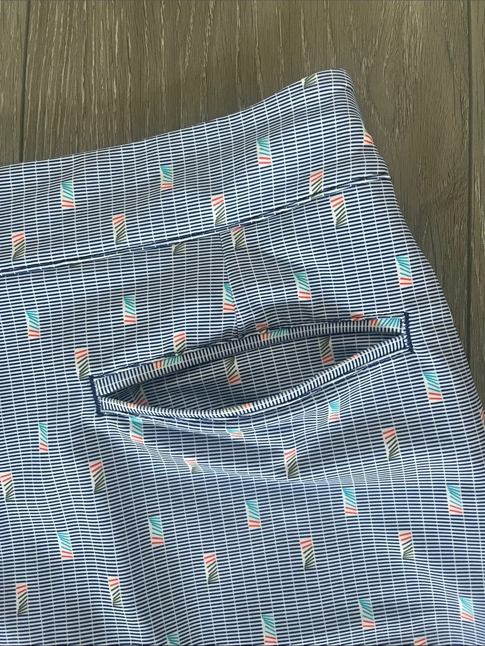 Peter Millar Women's Performance Alice Petal Hem Dominoes Golf Skort Medium